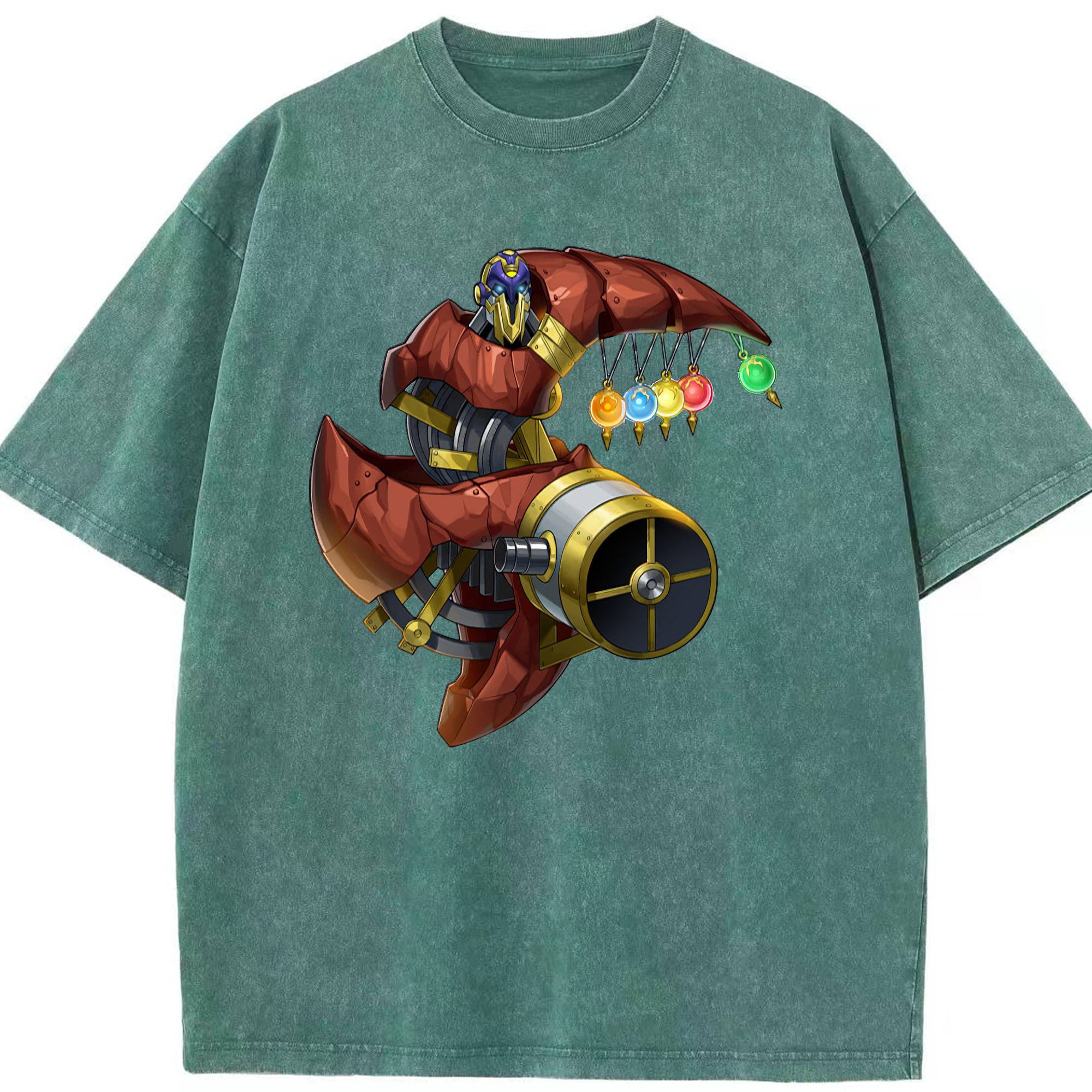 （画像用） 遊☆戯☆王 Yu-Gi-Oh! 綿100% ヴィンテージ風 半袖Tシャツ（フロントプリント）